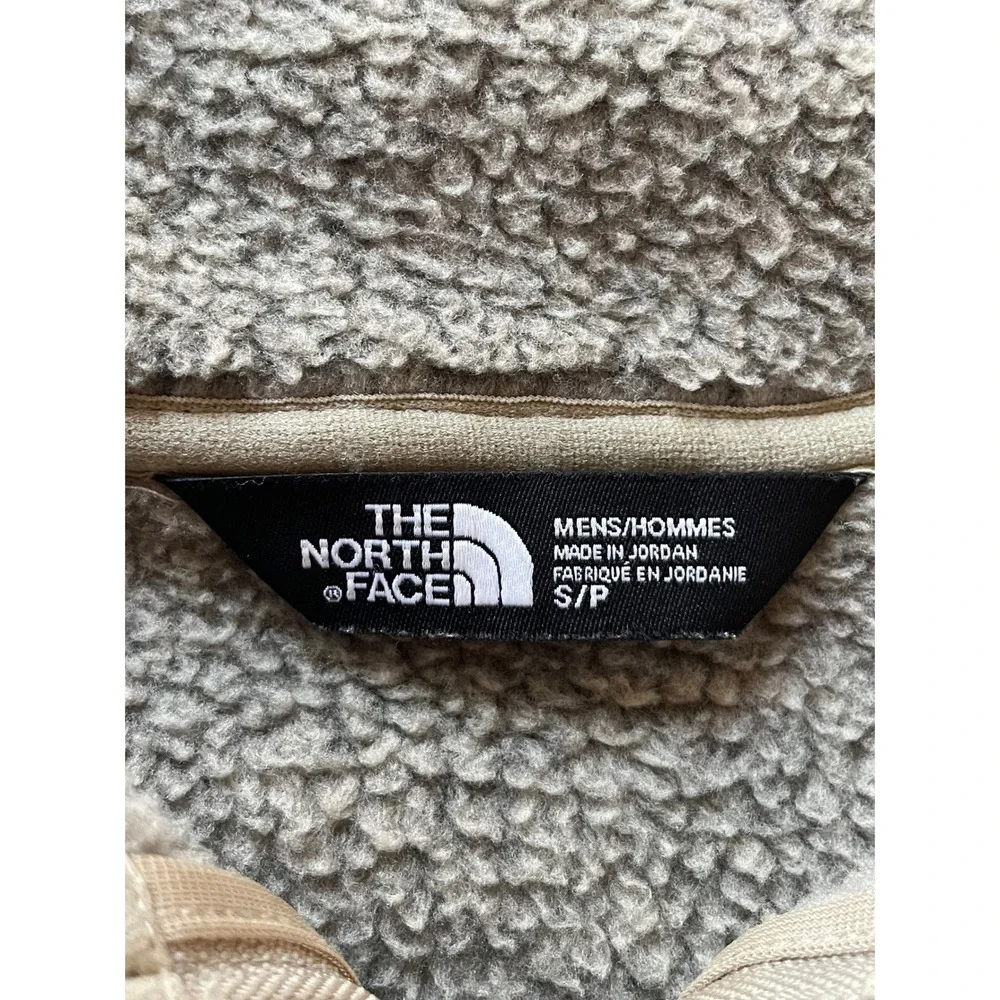 The North Face Fleece Sweater Mens Small Gordon Lyons Quarter Grey Pullover
